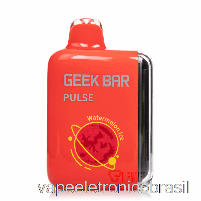 Vape Recarregável Geek Bar Pulse 15000 Descartável Melancia Gelo